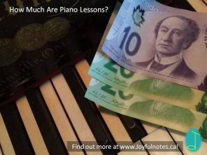 How much are piano lessons?